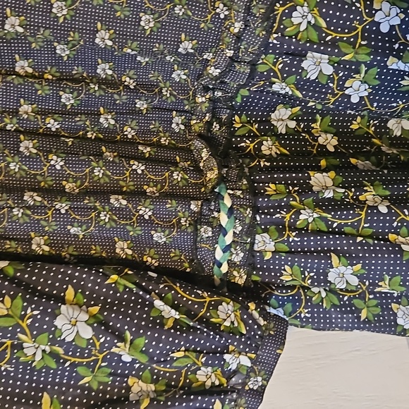 Anthropologie KAROLINE Floral Braided Maxi Dress - Picture 4 of 11